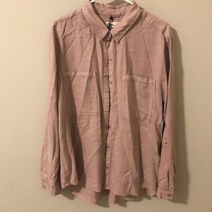 NWT Cosmic Blue Love XXL Sarah Utility Button Up